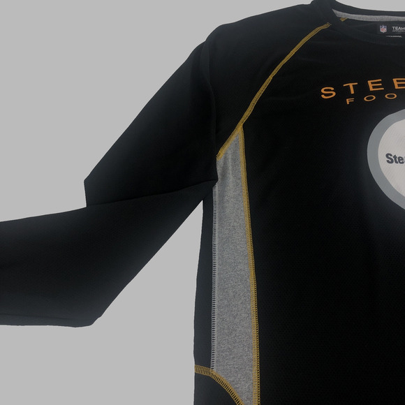 NFL Pittsburgh Steelers Mens Pullover Shirt XL Long Sleeve Graphic Team Apparel - Picture 4 of 8